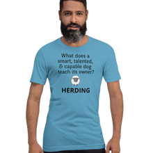 Load image into Gallery viewer, Dog Teaches Sheep Herding T-Shirt - Light