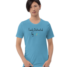 Load image into Gallery viewer, Easily Distracted by Dog Obedience T-Shirts - Light