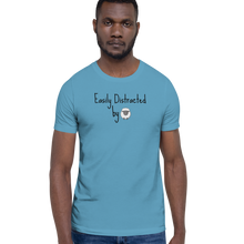 Load image into Gallery viewer, Easily Distracted by Sheep Herding T-Shirts - Light
