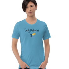 Load image into Gallery viewer, Easily Distracted by Barn Hunt T-Shirts - Light