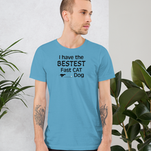 Load image into Gallery viewer, Bestest Fast CAT Dog T-Shirts - Light