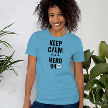 Load image into Gallery viewer, Keep Calm & Sheep Herd On T-Shirts - Light