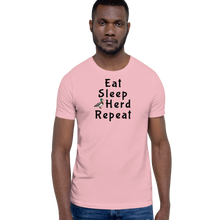 Load image into Gallery viewer, Eat Sleep Duck Herd Repeat T-Shirts - Light