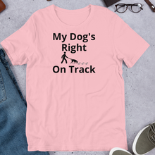 Load image into Gallery viewer, Right on Track T-Shirts - Light