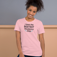 Load image into Gallery viewer, Bestest Obedience Dog T-Shirts - Light