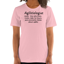 Load image into Gallery viewer, Dog Agility "Agilitiologist" T-Shirts - Light
