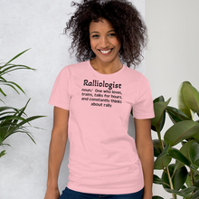 Load image into Gallery viewer, Dog Rally "Ralliologist" T-Shirts - Light