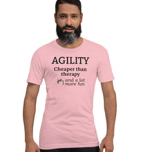 Load image into Gallery viewer, Agility Cheaper than Therapy T-Shirts - Light