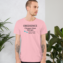 Load image into Gallery viewer, Obedience Cheaper than Therapy T-Shirts - Light