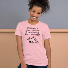 Load image into Gallery viewer, Dog Teaches Duck Herding T-Shirt - Light