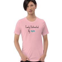 Load image into Gallery viewer, Easily Distracted by Dog Obedience T-Shirts - Light