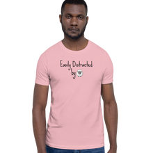 Load image into Gallery viewer, Easily Distracted by Sheep Herding T-Shirts - Light
