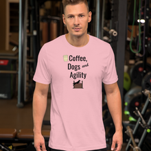 Load image into Gallery viewer, Coffee, Dogs, & Agility T-Shirts - Light