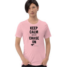 Load image into Gallery viewer, Keep Calm & Chase On Lure Coursing T-Shirts - Light