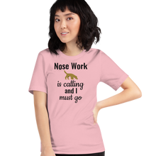 Load image into Gallery viewer, Nose Work is Calling T-Shirts - Light