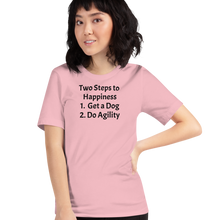 Load image into Gallery viewer, 2 Steps to Happiness - Agility T-Shirts - Light