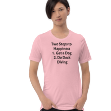 Load image into Gallery viewer, 2 Steps to Happiness - Dock Diving T-Shirts - Light