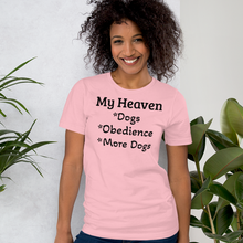 Load image into Gallery viewer, My Heaven Obedience T-Shirts - Light