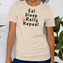 Load image into Gallery viewer, Eat Sleep Rally Repeat T-Shirts - Light