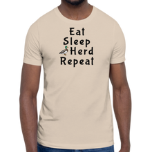 Load image into Gallery viewer, Eat Sleep Duck Herd Repeat T-Shirts - Light