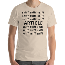 Load image into Gallery viewer, Sniff Sniff Article Tracking T-Shirts- Light