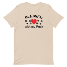 Load image into Gallery viewer, Blessed with my Pack T-Shirts - Light