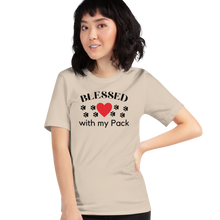 Load image into Gallery viewer, Blessed with my Pack T-Shirts - Light