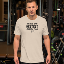 Load image into Gallery viewer, Bestest Agility Dog T-Shirt - Light