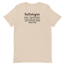 Load image into Gallery viewer, Dog Rally "Ralliologist" T-Shirts - Light