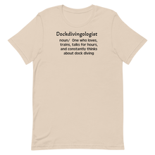 Load image into Gallery viewer, Dock Diving "Dockdivingologist" T-Shirts - Light
