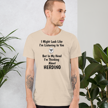 Load image into Gallery viewer, I'm Thinking About Sheep Herding T-Shirts - Light