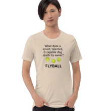 Load image into Gallery viewer, Dog Teaches Flyball T-Shirt - Light