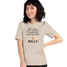 Load image into Gallery viewer, Dog Teaches Rally T-Shirt - Light