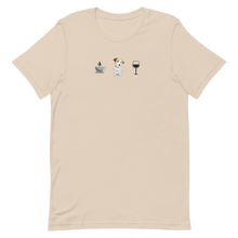 Load image into Gallery viewer, Cris B - Coffee, Russell Terrier, & Wine T-Shirts - Light