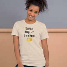Load image into Gallery viewer, Coffee, Dogs & Barn Hunt T-Shirts - Light