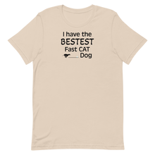 Load image into Gallery viewer, Bestest Fast CAT Dog T-Shirts - Light