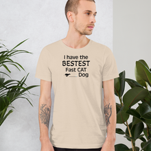 Load image into Gallery viewer, Bestest Fast CAT Dog T-Shirts - Light