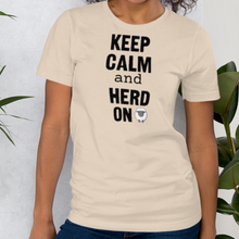 Load image into Gallery viewer, Keep Calm & Sheep Herd On T-Shirts - Light