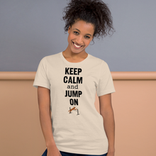Load image into Gallery viewer, Keep Calm & Jump On Agility T-Shirts - Light