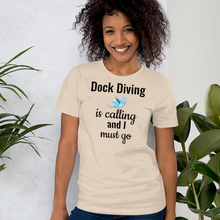 Load image into Gallery viewer, Dock Diving is Calling T-Shirts - Light