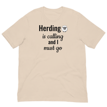 Load image into Gallery viewer, Sheep Herding is Calling T-Shirt - Light