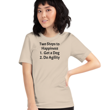 Load image into Gallery viewer, 2 Steps to Happiness - Agility T-Shirts - Light