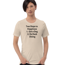 Load image into Gallery viewer, 2 Steps to Happiness - Dock Diving T-Shirts - Light