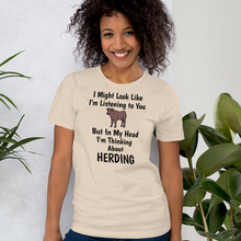 Load image into Gallery viewer, I'm Thinking About Cattle Herding T-Shirts - Light