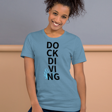 Load image into Gallery viewer, Stacked Dock Diving T-Shirts - Light