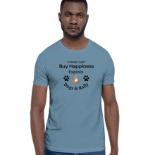 Load image into Gallery viewer, Buy Happiness w/ Dogs & Rally T-Shirts - Light