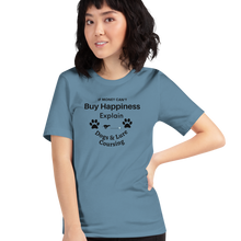 Load image into Gallery viewer, Buy Happiness w/ Dogs & Lure Coursing T-Shirts - Light