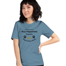Load image into Gallery viewer, Buy Happiness w/ Dogs & Nose Work T-Shirts - Light