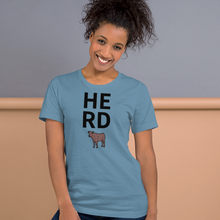 Load image into Gallery viewer, Stacked Herd with Cattle T-Shirts - Light