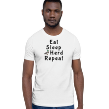 Load image into Gallery viewer, Eat Sleep Duck Herd Repeat T-Shirts - Light